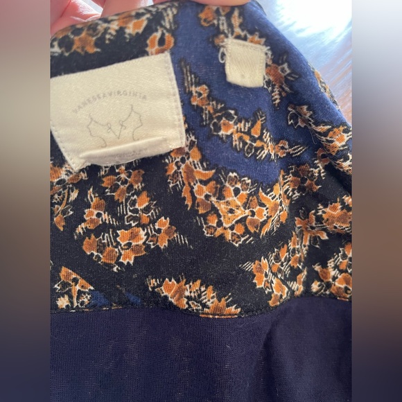 Anthropologie Vanessa Virginia Lena Wrap Dress Size Small - Picture 13 of 16